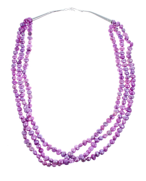3-Strand Pink Fresh Water Pearl Twisted Bead Necklace JX121479